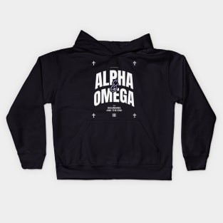 Alpha & Omega, The Beginning & The End Kids Hoodie